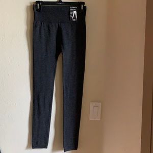 Never worn fleece gray leggings